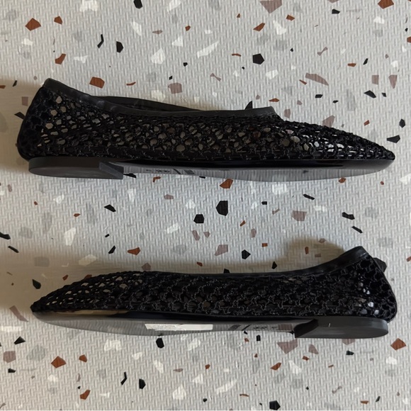 Staud Alba Ballet Flat Black Netting Size 42, US 12 - Picture 6 of 9